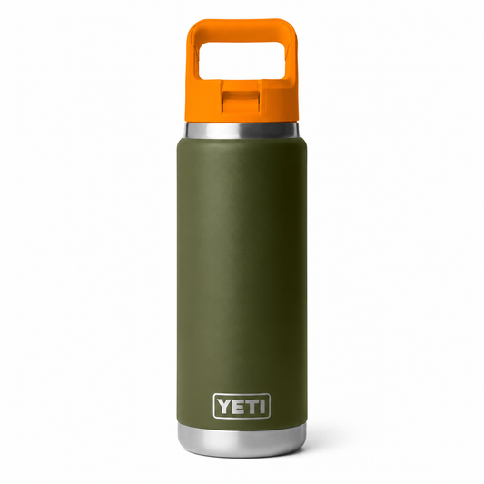 Botella YETI Rambler 26 oz con Tapa de Popote (Straw Cap)